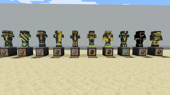All Armor Trims in Netherite (2)
