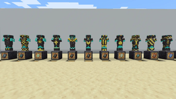 All Armor Trims in Netherite (1)