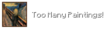 Too Many Paintings Logo