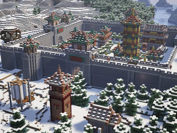 ZhuXi's Legacy City in Snow . Age II