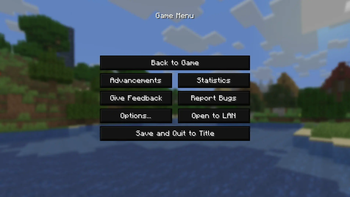 Pause Menu