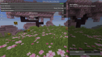 Configuration Menu