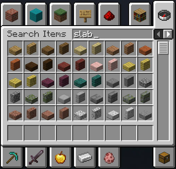 Slabs in inventory