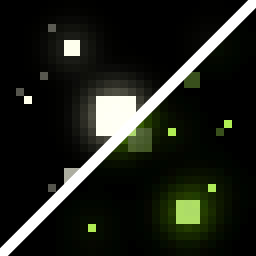 Flickering Fireflies + Green