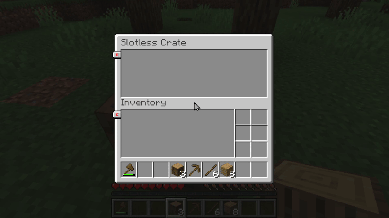 Moving Items Between Slotless Storages