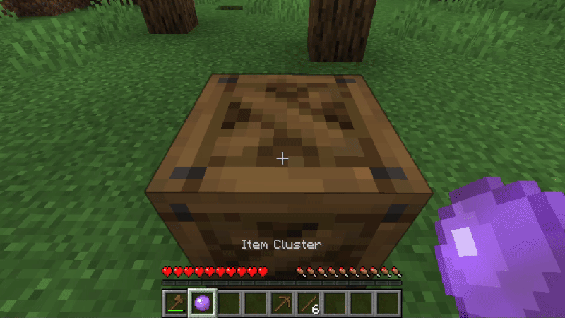 Item Cluster usage on Slotless Crate