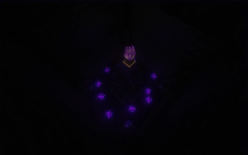 Dark Dungeon Cursed Fireplace Boss Room
