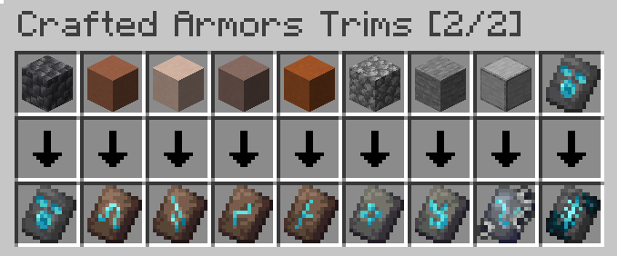 Crafted Armors Trims [2/2]