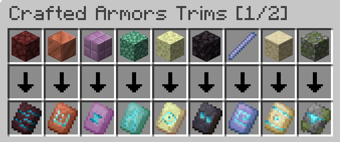 Crafted Armors Trims [1/2]