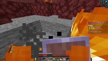Low Fire and Shield (blocking)