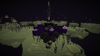 Obsidian island (With loot)
