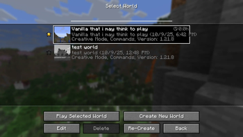 new features to worlds UI!