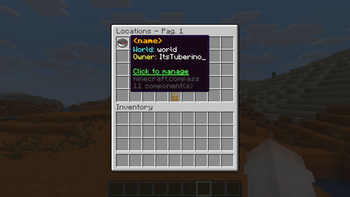 Locations List Menu