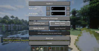 Highly Customizable Wall Setup