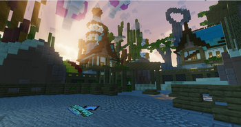 Daylight sunrays