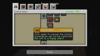 Canceling unlocks