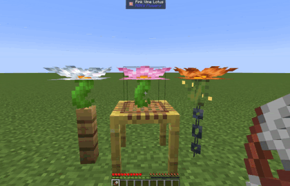 Shearing Vine Lotus flower (might useful for decor ig)