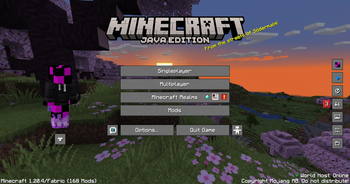 Main menu