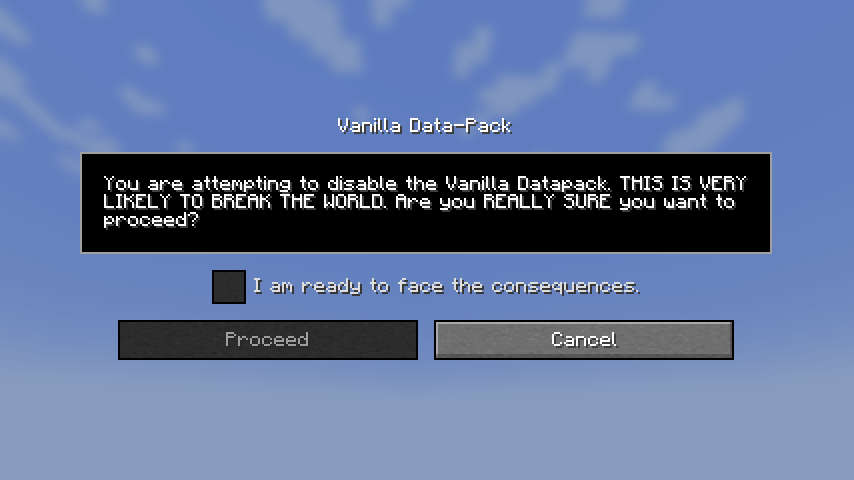Vanilla Data warning (1.20.5 style)