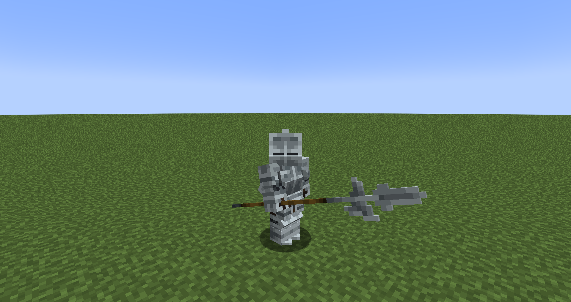 Full Plate Knight and Halberd