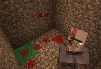 Even mobs are affected (and walls)