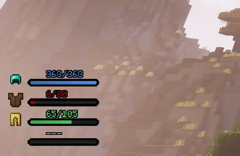 Armor HUD Durability Bars — screenshot 1