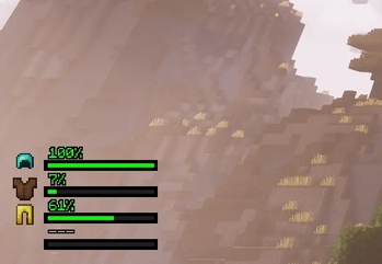 Armor HUD Durability Bars — screenshot 6