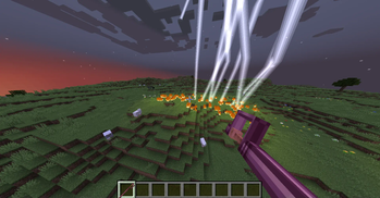 Staff with Lightning Rod