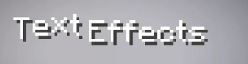 Text Effects banner
