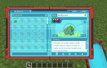 App opens Pokedex