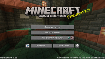 Main menu