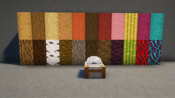 All the 1.20 wood types can be cut in the stonecutter by downloading this datapack!