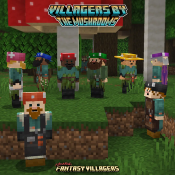 Villagers By The Mushrooms: Mushroom Hat Fashion
