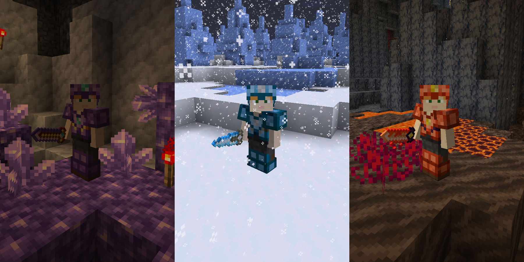 Spellblades sans minecraft mod