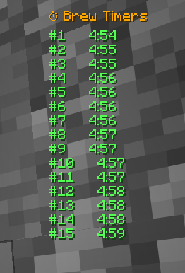 In-Game Timers