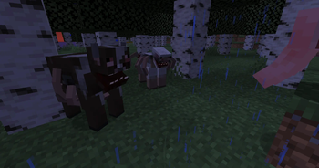 simulated cow and simulated sheep