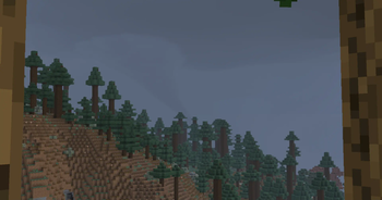 Tornado Through Trees