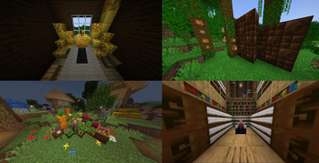 Some of the new storage blocks