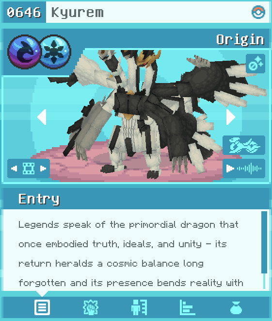 pokedex entry