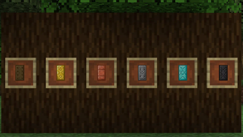 Shields in item frames