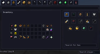 Storage page