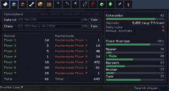 Dungeons page