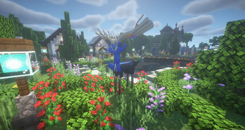 Xerneas enjoying the flowers