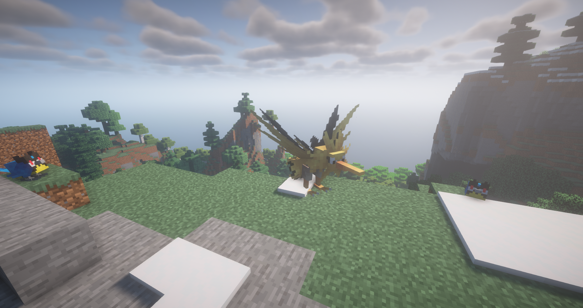 Zapdos and the hills