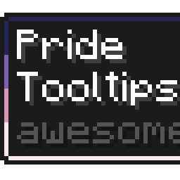 Asexual Spectrum Pride Flag Tooltip (Frame-only 4-Color Turned)