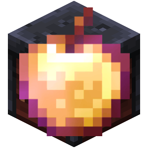 How rare is an enchanted golden apple in Minecraft?