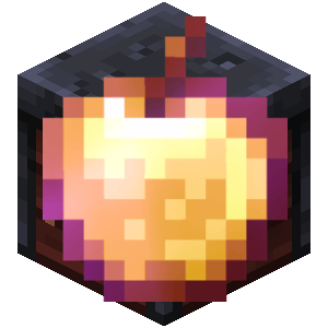 How rare is an enchanted golden apple in Minecraft?