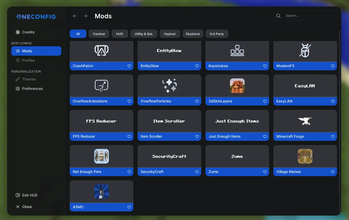 OneConfig mod configuration
