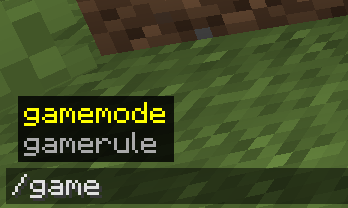 Command autocompletion