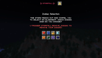 Selectable Zodiacs!